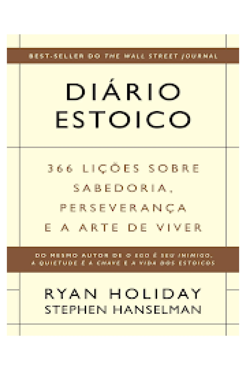 Capa do ebook Diário Estoico - Ryan Holiday